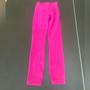 sonic pink lululemon align leggings